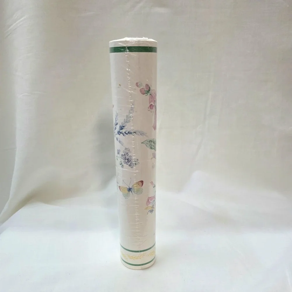 Vintage Bee Butterfly Garden Imperial Wallpaper‎ Border Prepasted 5 Yd Floral